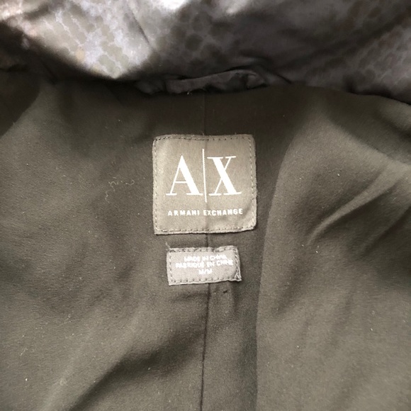 Armani Exchange Snake Print Down Jacket - Picture 3 of 6